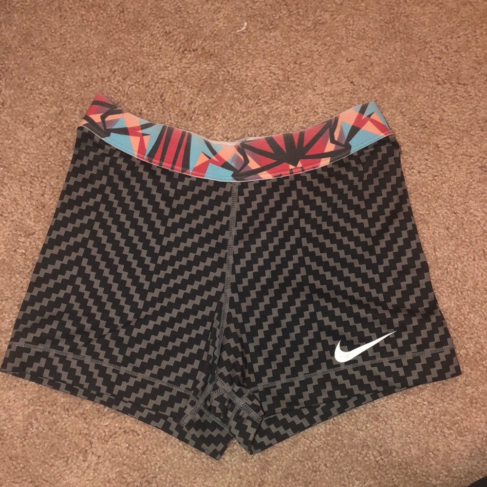 Nike spandex compression shorts